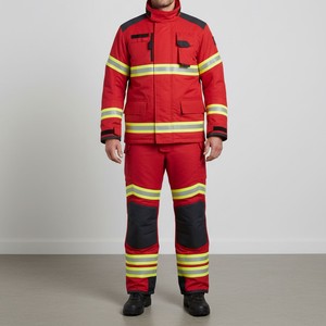 Combinaison de sécurité réfléchissante haute visibilité personnalisée, respirante, durable, en polyester, vêtements de travail pour travaux industriels en extérieur - Product Image 5