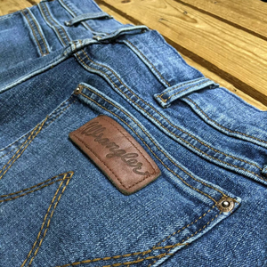 Pantalon en denim pour homme, coupe droite, taille mi-haute, tricoté de haute qualité, 100% coton, écologique, léger, uni, hiver - Product Image 3