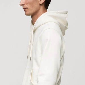 Sudadera con Capucha Verde Claro para Hombre, Corte Regular, 100% Algodón, Felpa, con Bolsillo Frontal con Logotipo, Informal, Invierno, Servicio OEM - Product Image 2