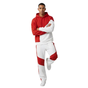 Nouvelle mode, survêtement pour homme 100% coton, molleton épais de haute qualité, coupe ample, style streetwear personnalisé, survêtements pour homme en vente - Product Image 3