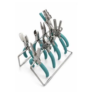 ชุดคีมเครื่องประดับ 8 ชิ้น คีมสำหรับงานลวด คีมสำหรับจับลูกปัด คีมพร้อมขาตั้ง คีมเหล็กอัลลอยด์ - Product Image 3