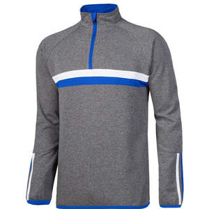 Sweat à capuche oversize à fermeture éclair, avec logo personnalisé, épaules tombantes, style quart de zip - Product Image 6