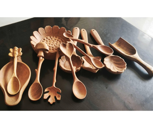 New Design Wooden Mushroom <b>Spoon</b> Wooden Mushroom <b>Spoon</b> Wooden <b>Spoon</b> Short Handle Sensory Play Montessori Wooden <b>Spoon</b> Factory - Product Image 3