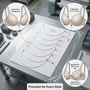 UD0003 สายรัดบรา อะไหล่สายรัดบรา ขนาด 1 ถึง 7 อุปกรณ์เสริมชุดชั้นใน - Product Image 3