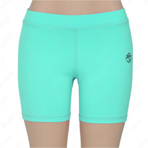 Short à carreaux haute élasticité personnalisé pour femmes Short de motard de yoga sans couture extensible Booty Running Yoga Short de gymnastique pour femmes - Product Image 1