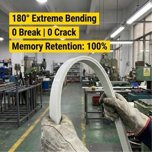 Barres plates en PRFV extrudé haute résistance, tiges flexibles en fibre de verre, couleur personnalisée pour tentes/cerfs-volants - Product Image 1