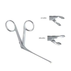 Pinzas de Cocodrilo de Acero Inoxidable para Limpieza de Oídos, Microinstrumentos Quirúrgicos ORL Manuales - Product Image 6