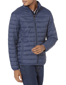 Wholesale Unisex Puffer <b>Jackets</b> 100% Nylon Stand Collar Hooded <b>Waterproof</b> Patchwork Design Best Selling Latest Style Streetwear - Product Image 1