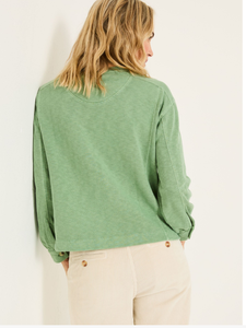 100% Cotton Luxury Streetwear Oversized Embroidered <b>Jumper</b> Sweater Crewneck Embossed Custom Logo Hoodie Acid Washed Stonewashed - Product Image 6