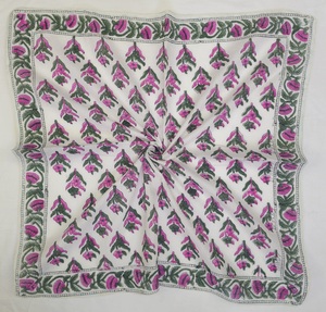 Pañuelos Boho al por Mayor Hechos a Mano, 100% Algodón Suave, Pañuelos con Estampado Floral, Pañuelos para la Cabeza, Pañuelos para el Cabello, Pañuelos Florales Vintage - Product Image 1