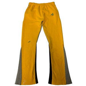 Pantalon de survêtement décontracté pour homme, coupe évasée, en polyester/coton épais, personnalisé et délavé, modèle 2026, le plus vendu - Product Image 1