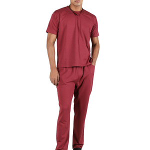 Ensemble de survêtement d'été pour homme, coupe régulière, manches courtes, décontracté, respirant, avec strass, pour le sport – Vente en gros, haute qualité, personnalisé - Product Image 1