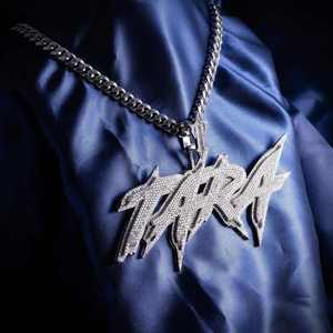 Collar de Joyería Estilo Hip Hop con Colgante de Moissanita Chapado en Oro de Plata 925 de Alta Calidad Personalizado, Diseño Iced Fashion GRA - Product Image 2