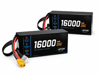 Batterie LiPo rechargeable 16000mAh 22.2V 6S 25C pour drone multirotor, hexacoptère, charge utile lourde, UAV industriel, directement de l'usine