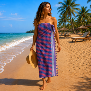 Nouvelle conception, serviette turque Kikoy en coton écologique à séchage rapide 160 GSM, couleur magnifique, serviette de plage Kikoy moderne de luxe, vente en gros - Product Image 1