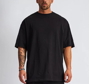 T-shirt en coton surdimensionné de qualité supérieure, effet délavé, fabricant de vêtements streetwear personnalisés - Product Image 1
