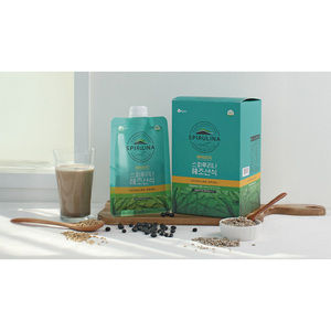 [INTOJEJU] Intojeju Spirulina Protein Shake Gruel, poudre hyperprotéinée, substitut de repas, boisson diététique saine, Corée - Product Image 1
