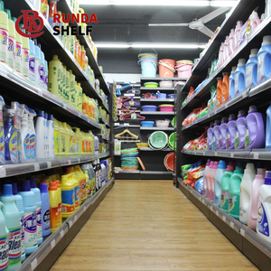 Runda 18 #   Estanterías Metálicas Ligeras de Una Sola Cara para Exhibición en Supermercados y Tiendas de Té Chino - Product Image 5