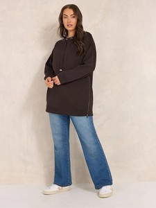 Sudadera Unisex de Punto con Capucha, Cierre Lateral con Cremallera y Cordón Ajustable, Corte Regular, Color Negro, Manga Larga, Anti-Pilling, para Otoño - Product Image 4