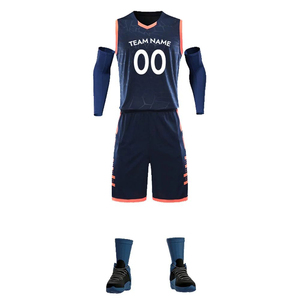 Latest Retro Reversible Basketball Jersey Custom Breathable Plus Size Unisex Clothing Wholesale Team Basketball Uniforms Quick - Product Image 1