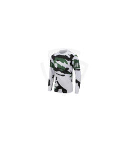 Jersey de Motocross Estampado de Manga Larga, Unisex, de Secado Rápido, Personalizado para Equipos de Carreras, Protección UV, 100% Poliéster - Product Image 2