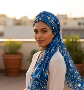 Elegant Versatile Square Scarf Soft Fabric Women Headscarf Fashion <b>Accessory</b> Bulk Supply OEM ODM Customized Fabric Manufacturer - Product Image 6