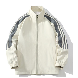 Conjunto Deportivo de Poliéster con Cierre de Cremallera Personalizado de Alta Calidad al por Mayor para Hombre - Product Image 2