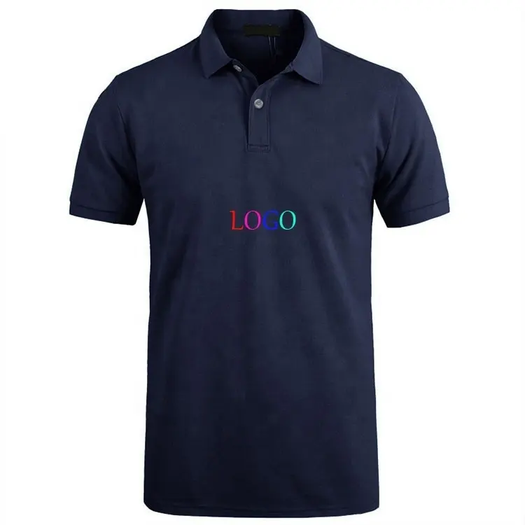 Polos de haute qualité broderie multicolore vêtements de rue vêtements de sport polo de golf coupe ajustée mode t-shirt vêtements d'extérieur