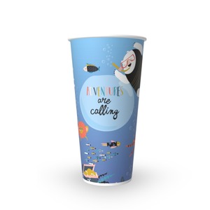 Gobelet à café en papier jetable de 16 oz à paroi simple, revêtement PE premium, personnalisé, imprimé, de qualité alimentaire, recyclable - Product Image 4