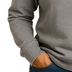 Sudadera Gris para Mujer con Bordado 3D, Estilo Casual, Manga Larga, Cómoda para el Día a Día - Product Image 4
