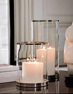 Golden Aluminium Candle <b>Stand</b> With <b>Glass</b> top Customized Metal Candle <b>Holder</b> For Home & Event Decoration Christmas Candle <b>Holders</b> - Product Image 6