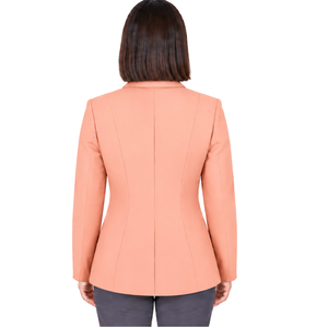 <b>Coral</b> Equestrian <b>Jacket</b> for Women Tailored Riding Blazer Professional Horse Riding Competition Coat Custom Wholesale - Product Image 2