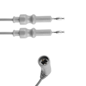 Cable de Silicona para Pinzas Bipolares Universales, Cable Bipolar Reutilizable de 3 Metros, Cable de Silicona Gris, Conector Europeo y Americano - Product Image 4