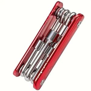 Chiave a Bussola Esagonale Pieghevole Portatile Mini in Acciaio Cromo-Vanadio, Multi-Utensile per Esterni, Regalo - Product Image 1