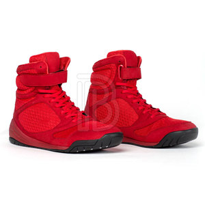 Chaussures de boxe de haute qualité en cuir véritable, nouveau design, pour usage extérieur, en vente - Product Image 2