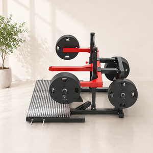 QLI QBQ090 Factory Hot <b>Sale</b> Commercial Gym Durable Metal Fitness Equipment Plate Loaded Leg Workout Squat Machine - Product Image 1