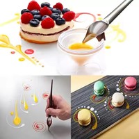 Ensemble d'outils de décoration culinaire en acier inoxydable, kit de présentation professionnel pour chefs, pour la présentation des aliments, la cuisine et l'utilisation en cuisine