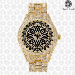 Montre de luxe pour homme Charm Jewells en acier inoxydable, boîtier carré de 40 mm, cadran analogique, cristal saphir, mouvement mécanique 10 - Product Image 4