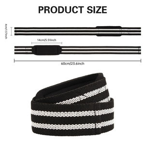 สายรัดข้อมือไนลอนสำหรับยกน้ำหนัก ครอสฟิต เพาะกาย ฝึกความแข็งแรง เคทเทิลเบล ดัมเบล น้ำหนักเบา - Product Image 2