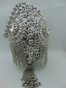 Sacs à main de soirée pour femmes, sacs de mariée, sacs Potli en métal - Product Image 3