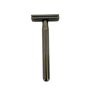 Rasoir à double tranchant réutilisable en acier inoxydable, rasoir durable pour le soin de la barbe, pour usage professionnel et personnel - Product Image 5