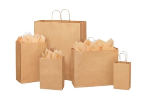 Eco-Friendly Kraft <b>Paper</b> Box Shopping Bag Manufacturer Vietnam Custom Print Packaging Bags Factory Direct Wholesale - Product Image 6