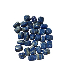 Pierres roulées en lapis-lazuli bleu profond |   Cristaux de guérison naturels polis de haute qualité |   Méditation Reiki Feng Shui |   Personnalisé - Product Image 2