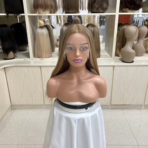 Venta de Fábrica al por Mayor: Cabello Humano Virgen Chino con Encaje Frontal HD Transparente, Largo, Pequeño, Mediano, Grande, 150% de Densidad, Razer - Product Image 1