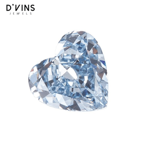 D'vins Jewels หลวม CVD HPHT Lab ปลูกด้วยเพชรที่เต็มไปด้วยหัวใจ - Product Image 1