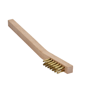 แปรงขัดลวดทองเหลืองขายดีที่สุด สำหรับขจัดสนิมหรือขัดเงาโลหะ มีจำหน่ายในราคาส่งออกจากอินเดีย - Product Image 6