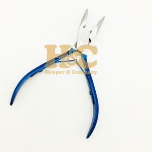 New Pliers Stainless Steel Keratin Bond Pliers Hair Extensions <b>White</b> Handle Bond Remover <b>Tape</b> Plier Custom Design Logo Offer - Product Image 3