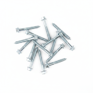 Anti-Corrosion Hot-Dip Galvanized Timber <b>Screws</b> - Hex Head Heavy Duty Wood Construction Fasteners - Product Image 1