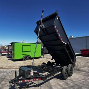 Remorque benne basculante agricole en aluminium de qualité supérieure 1500 kg 5x8, haute sécurité, composants de roulement durables, garantie 3 ans - Product Image 4