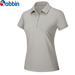 Chemise décontractée respirante pour femme à manches courtes, unie, confortable, pour le sport, la course et le golf, fabrication sur mesure en marque blanche - Product Image 3